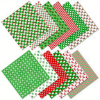 12 Sheet DIY Christmas Pattern Paper