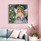 Christmas Angel Joy Sunday Counted Cross Stitch Complete Kit