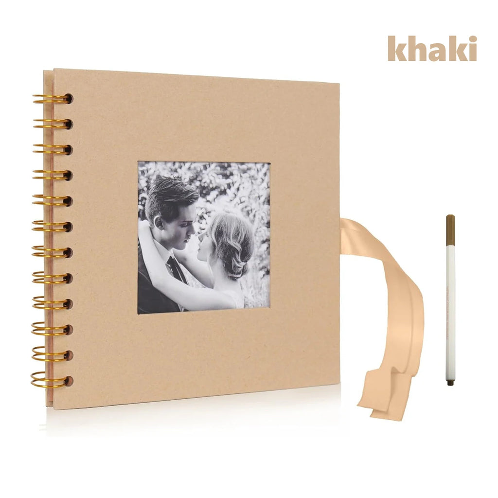 Scrapbook Album Linen Cover 8-inch