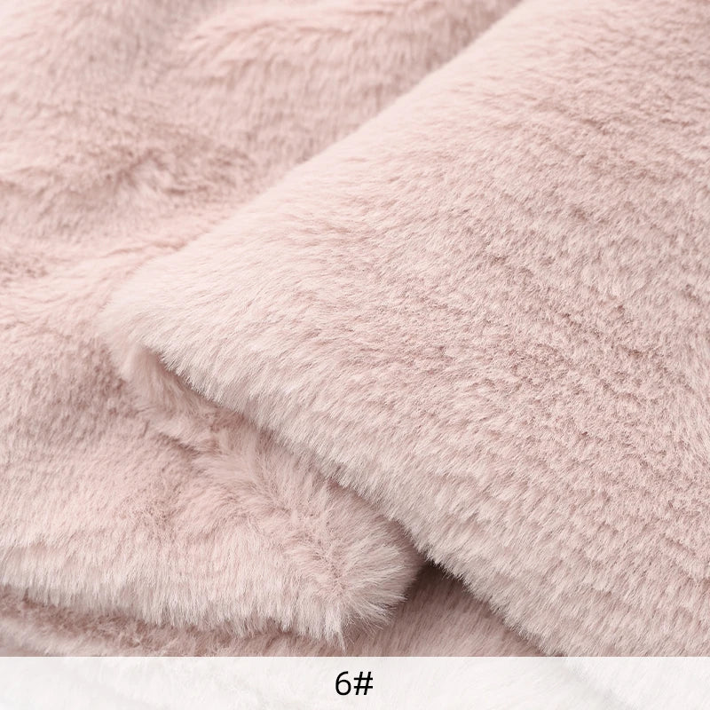 8mm Imitation Rabbit Fur Fabric
