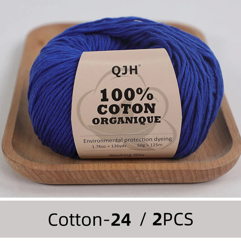 100% Organic Cotton Yarn