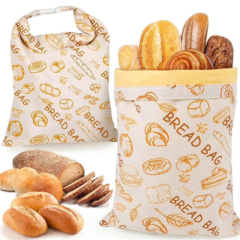 Sourdough Bread Bags Reusable Beeswax Bread Bags