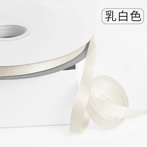 91m/roll 1cm 3/8" Rib Ribbon