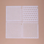 Embroidery Stencils Quilting Templates Set