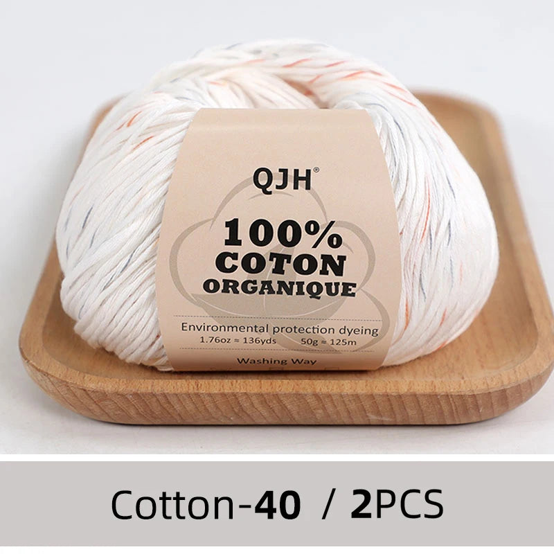 100% Organic Cotton Yarn