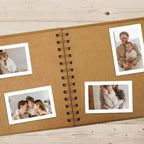 DIY Handmade Kraft Paper Scrapbook Graffiti Simple Photo Album