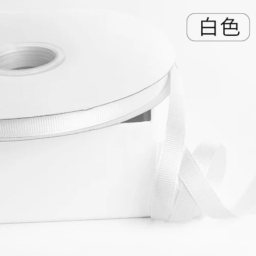 91m/roll 1cm 3/8" Rib Ribbon