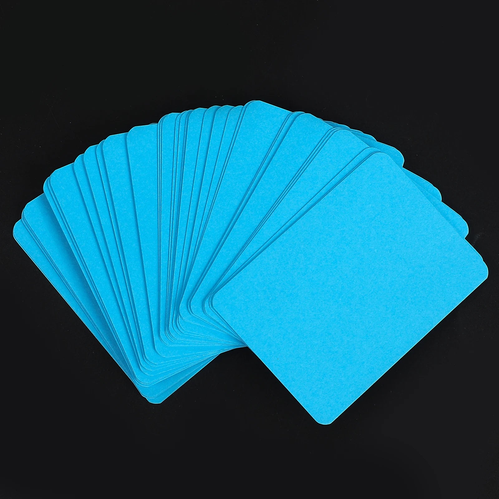 50 Pcs/set Blue Watercolor Paper