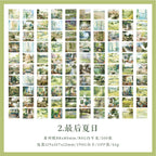 100 sheets/book, materials for seasonal scenery patterns