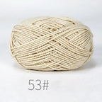 50g Milk Cotton Crochet Yarn 4ply