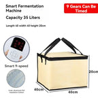 Portable Bread Proofing Box with Heat Preservation