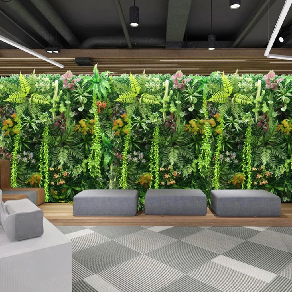 Artificial Plant Wall Reusable Grass Backdrop Wall Panel