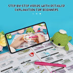 Whales Crochet Animal Kit