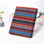 Dyed Ethnic Style Cotton Linen Fabric