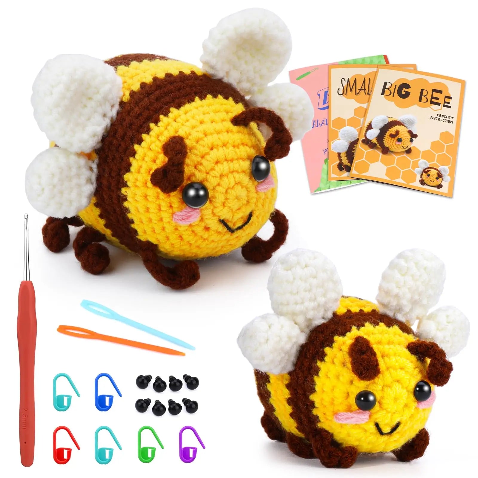 Crochet Animal Kit Bee