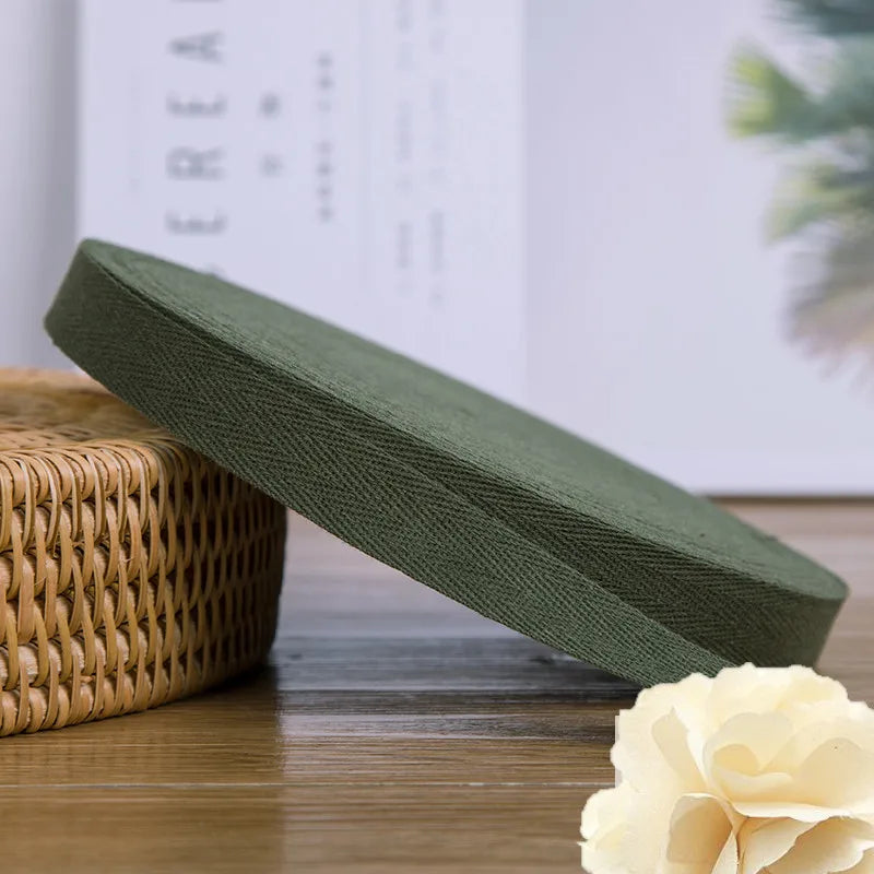 10mm/15mm/20mm 100% Cotton Ribbon