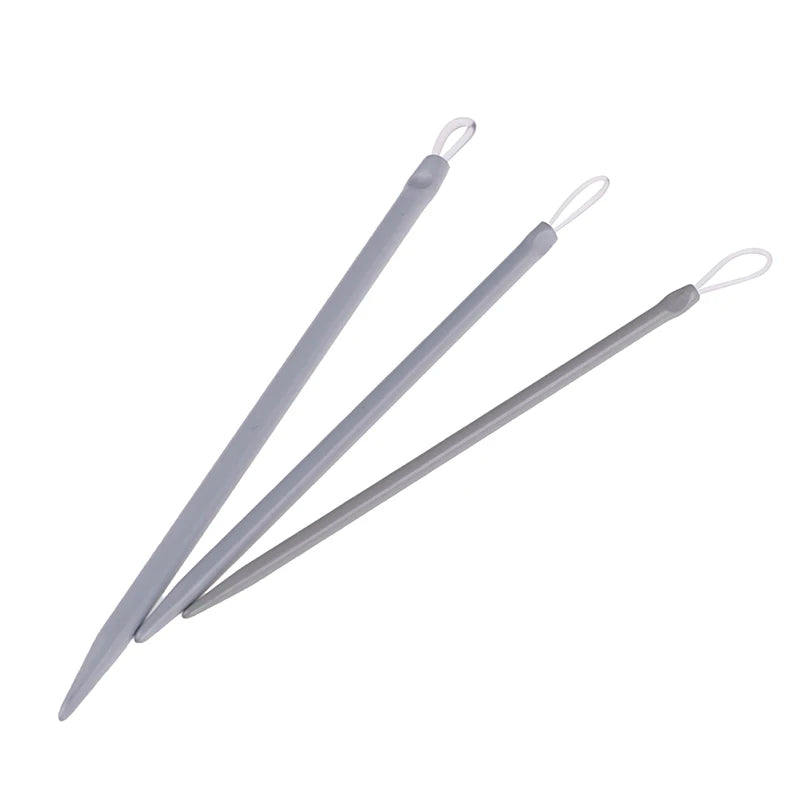 3pcs/set Nylon Wire Knitting Hooks