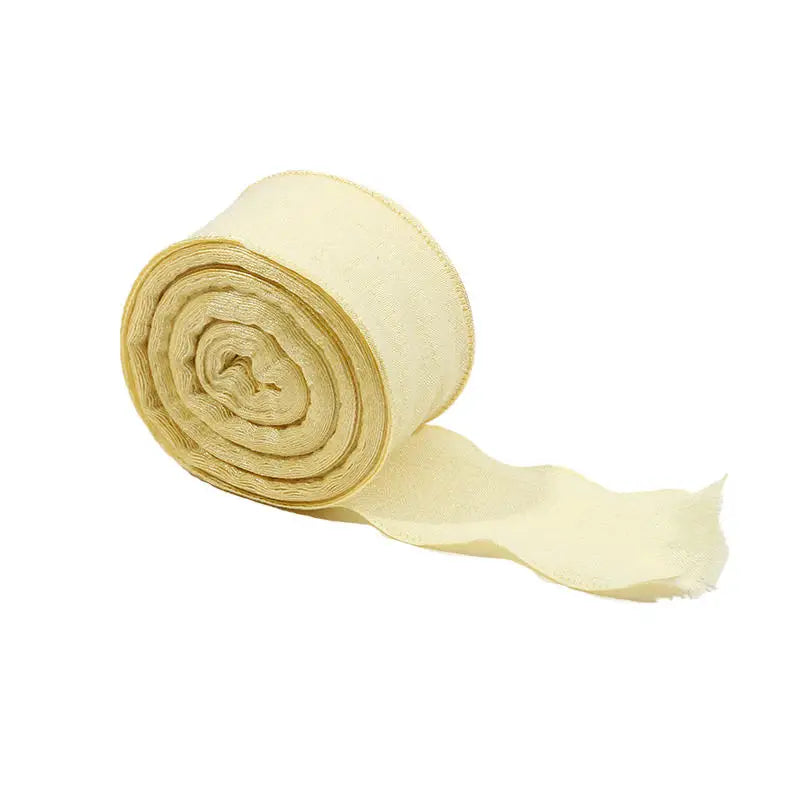 4CM 9 Meters/Roll Wrinkled Lace Edge Ribbons