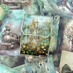 50 sheets Retro Scrapbook Material Paper