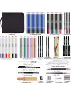 83 Pc Diverse Art Pencils