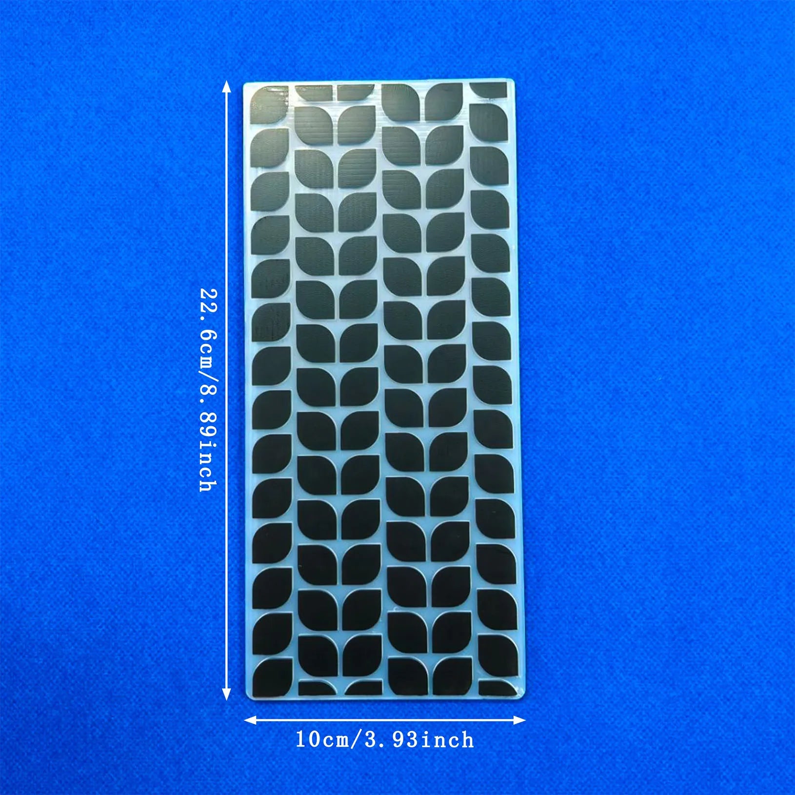 2D Embossed Folder for "Leaf Pattern Long Objects and Flower Accessories"