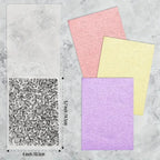 1 Pc Embossing Leaf Background Pattern