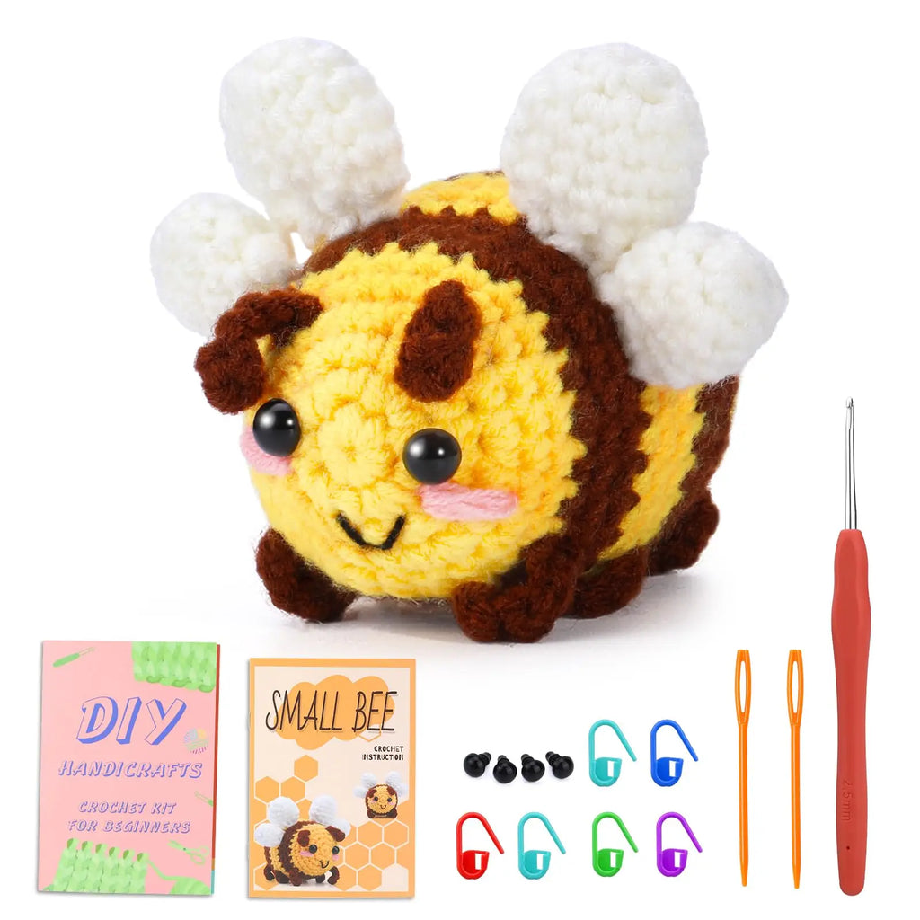 Crochet Animal Kit Bee