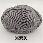 40-50g/Set 4ply Milk Cotton(80%) Knitting Yarn