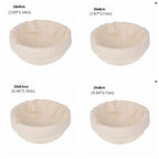 Round Woven Fermentation Basket Rustic Style