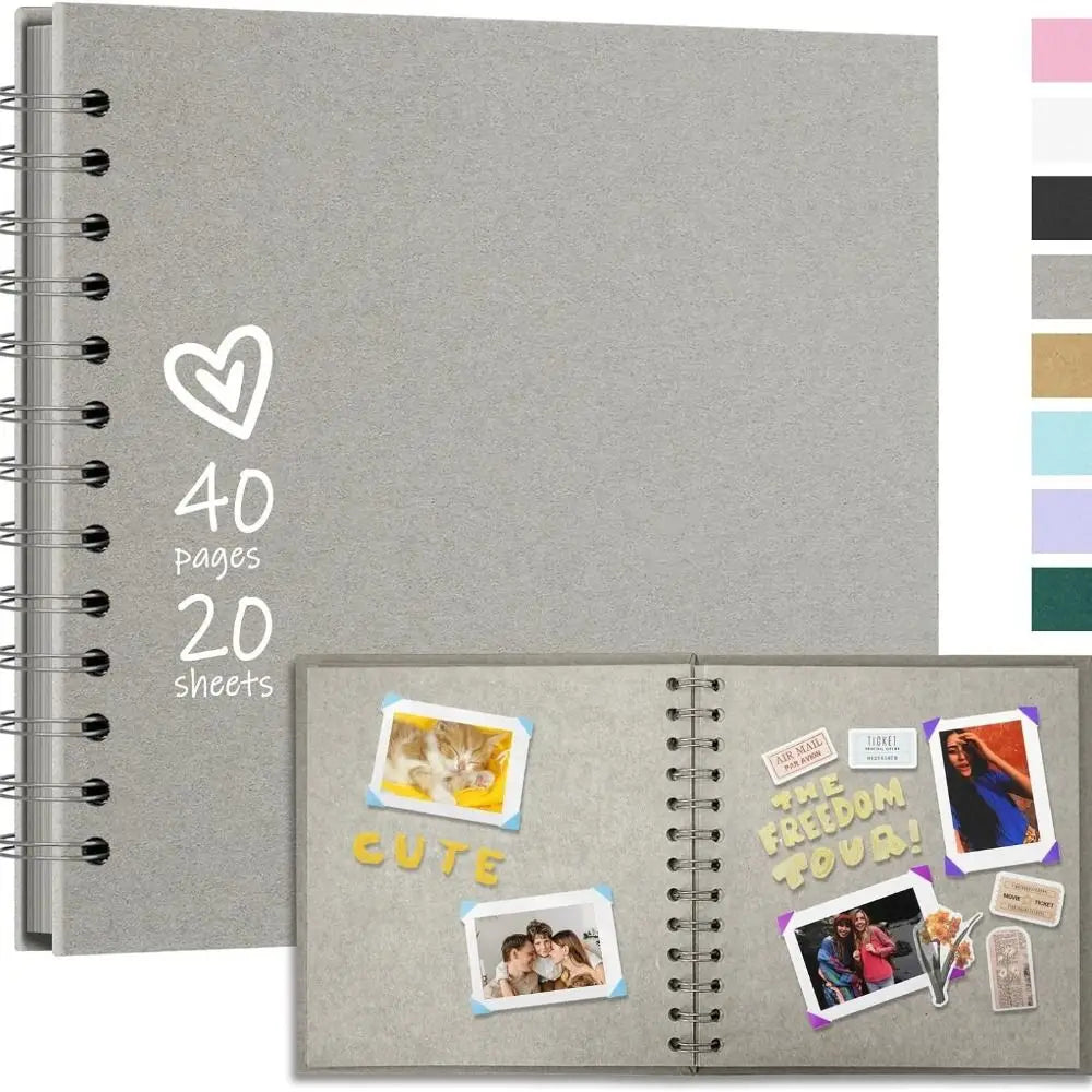 Kraft Paper Scrapbook Graffiti Simple Photo Album