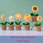 Flower Crochet Knitting Kit Tulip