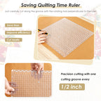 Quilting Ruler 12 x 12 Inches Clear Acrylic Quilting Template