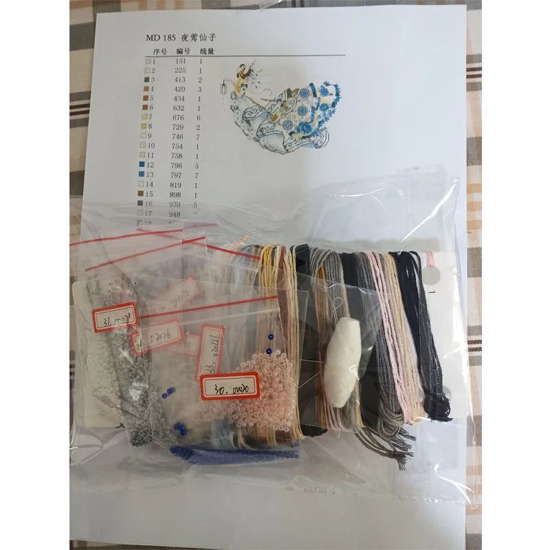 Assorted Counted Cross Stitch Kits Embroidery Needlework Sets