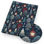 50*145cm Patchwork Christmas Polyester Cotton Fabric
