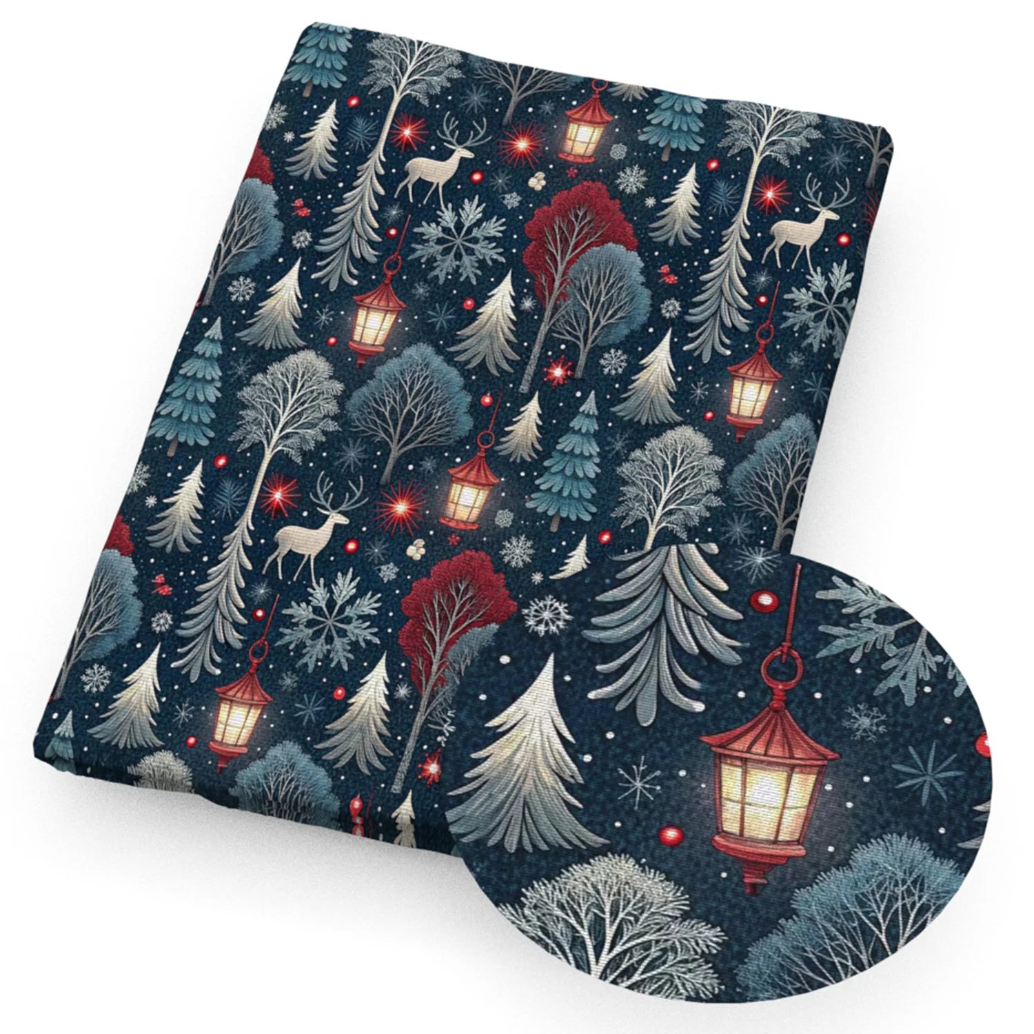 50*145cm Patchwork Christmas Polyester Cotton Fabric