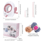 Professional 22 Needles Knitting Machine Kit (Penguin shape) Row Counter