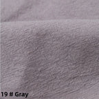 Cotton Linen Fabric Skin Texture Crepe