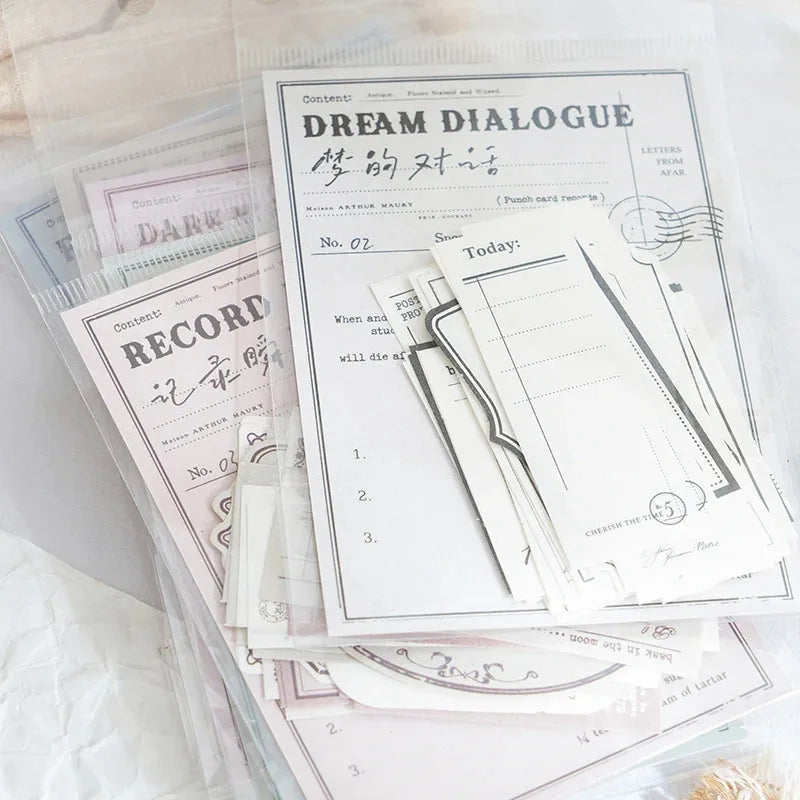 30pcs/lot Embrace The Summer Vintage Simple Border