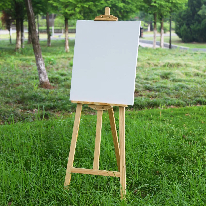 5m long artist primed linen blend / 100% cotton blank primed painting blank canvas