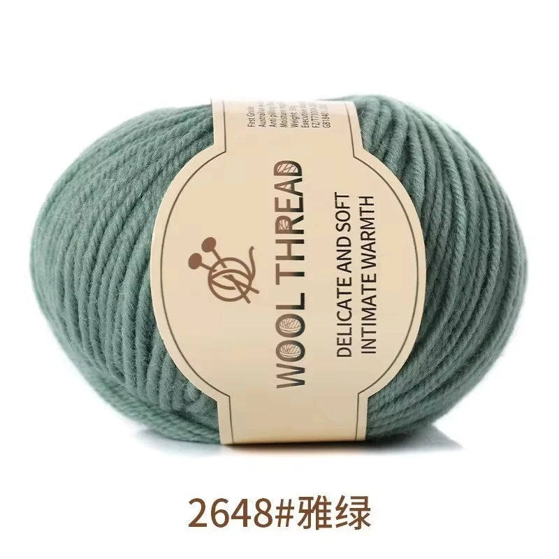 Medium Thick Wool Cashmere Yarn