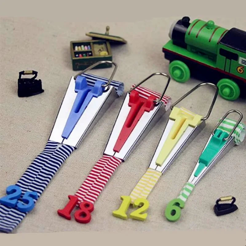 Quilting Edging Device 6mm/12mm/18mm/25mm Bias Tape Maker Binding Tool