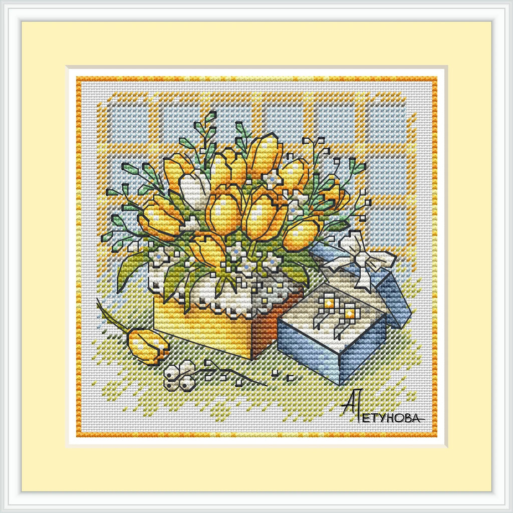 Assorted Counted Cross Stitch Kits Embroidery Needlework Sets