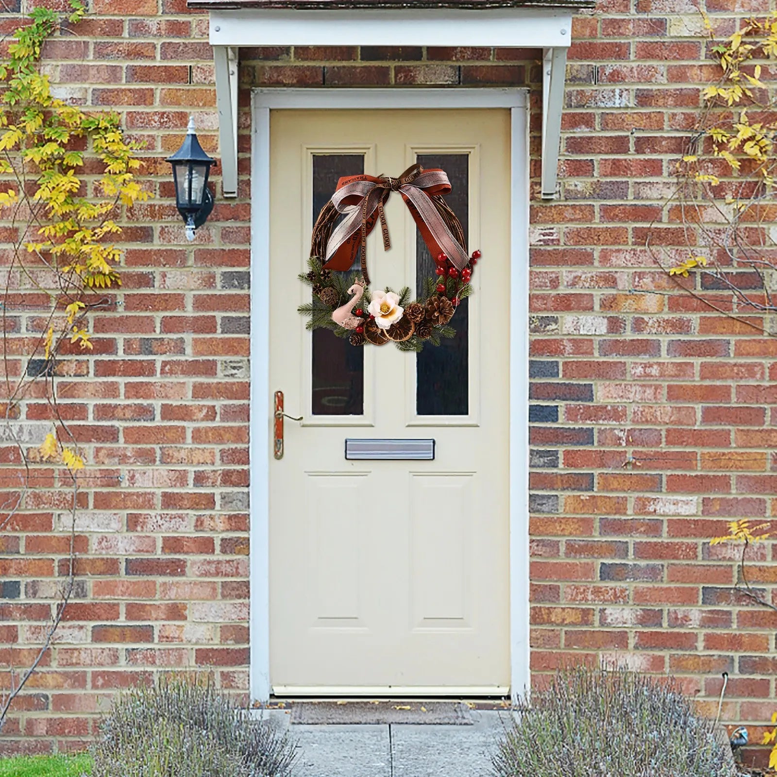 Christmas Swan Wreaths