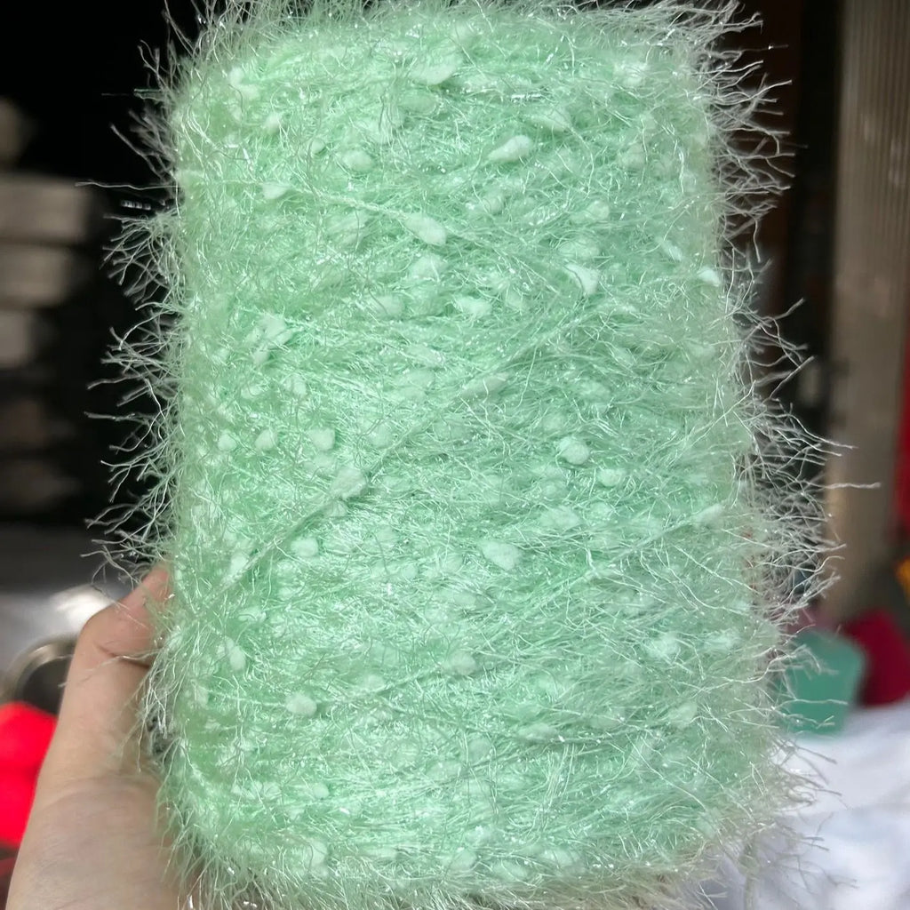 Hand Dyed Feather Yarn