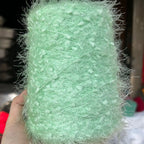 Hand Dyed Feather Yarn