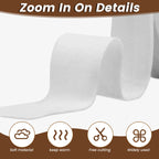 3 Rolls Jelly Roll Batting Strips Polyester