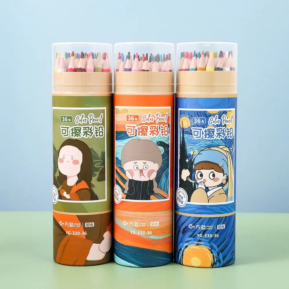 1 Set 12/18/24/36/48 Colors Painting Pencil Set