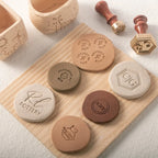 Custom Pottery Stamp for Clay Logo Design Personalized Customized Stamp