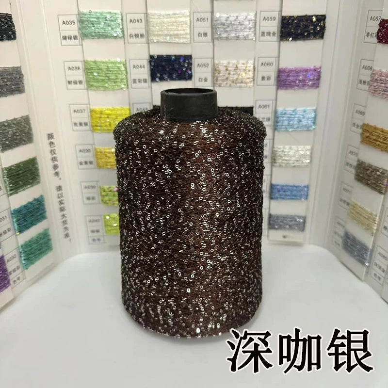 Sequins Beaded Yarn