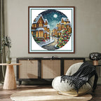 Joy Sunday Christmas Eve 3 Pattern Printed Cross Stitch Kits